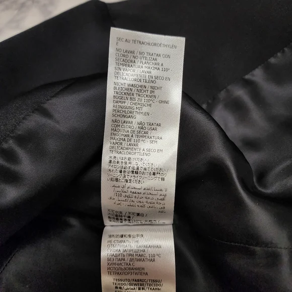 Alexander McQueen Single Breasted Blazer Silk Detailing